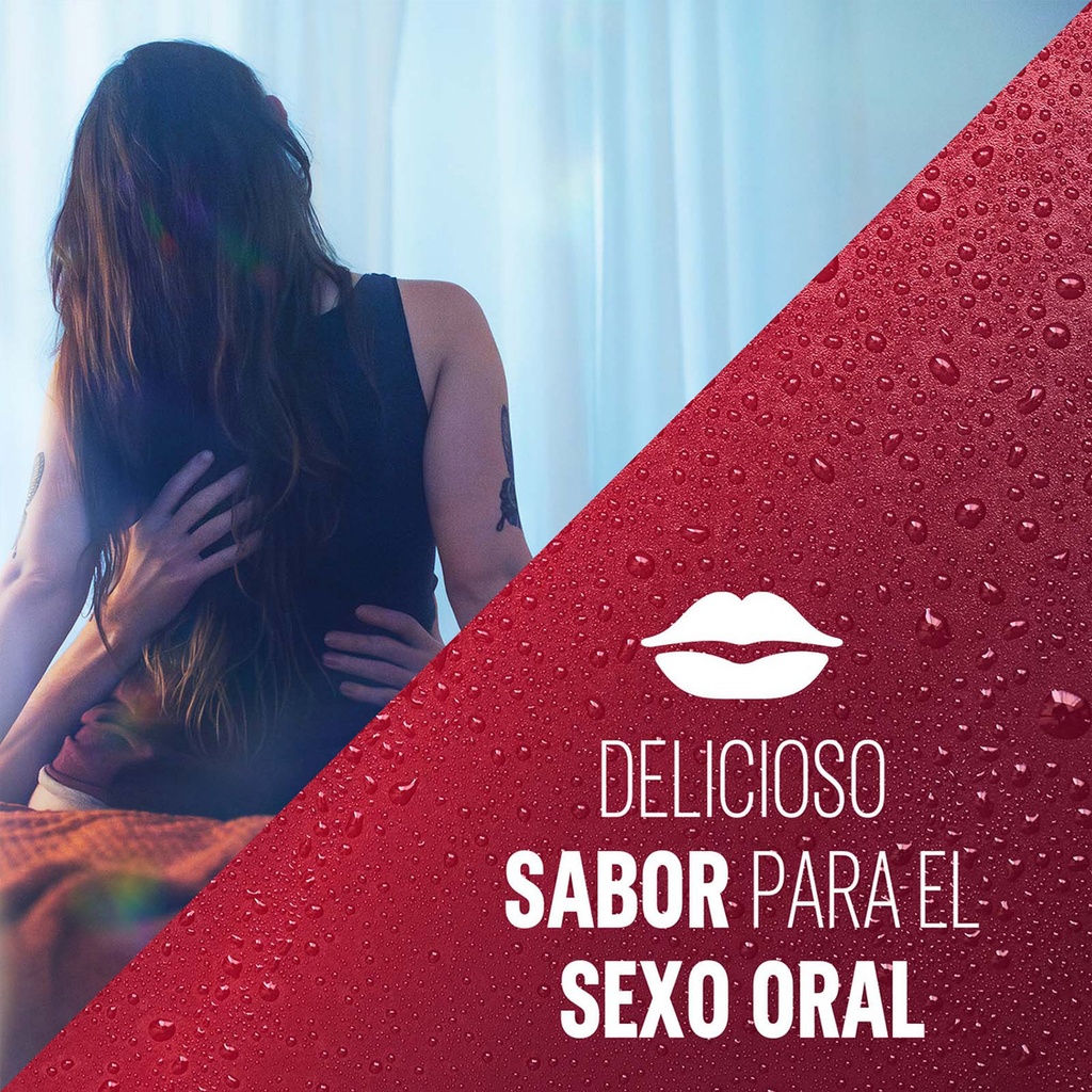 Sico® Play Lubricante Íntimo, Sabor Cereza De 50 Ml