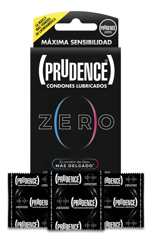 Prudence Zero Condones Ultra Delgados 3 Piezas