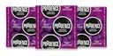 Condones De Látex Prudence Sabor Y Aroma Uva 3 Condones