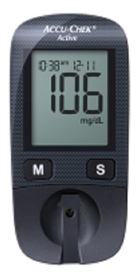 Glucómetro Accu-chek Active Negro