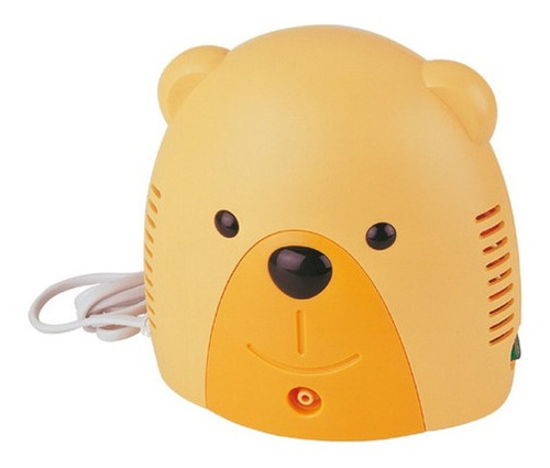 Nebulizador Compresor Pediatrico/infantil Con Mascarilla Color Cafe