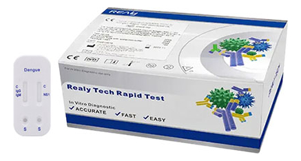 Prueba Rápida Dengue Igg/igm Y Ns1 Caja 25 Pruebas