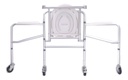 Silla Para Hacer Baño , Altura Ajustable, Plegable Cap 100kg