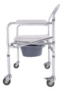 Silla Para Hacer Baño , Altura Ajustable, Plegable Cap 100kg