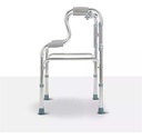 Andadera Doble Apoyo De Aluminio Plegable Ajustable Andador