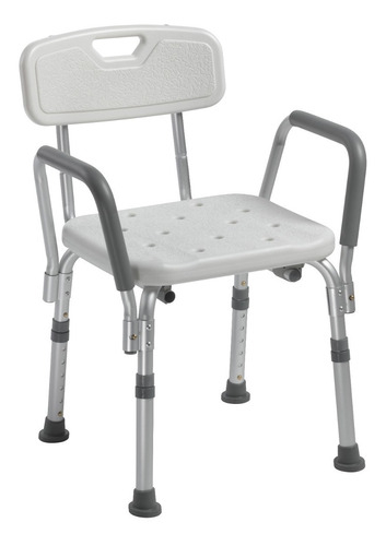 Banco Ducha Con Respaldo Y Brazos Desarmables - Silla