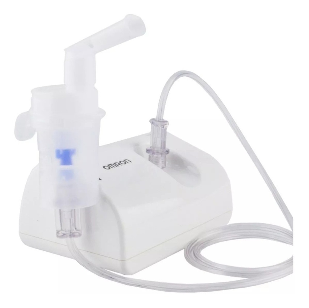 Omron Nebulizador De Compresor Caja Con Kit Color Blanco