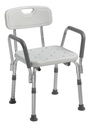 Banco Ducha Con Respaldo Y Brazos Desarmables - Silla