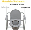 Silla Comodo 3 En 1 Wc Silla Ducha Aumento Baño Adultos Mayores Medicalstore Confrtable Plegable