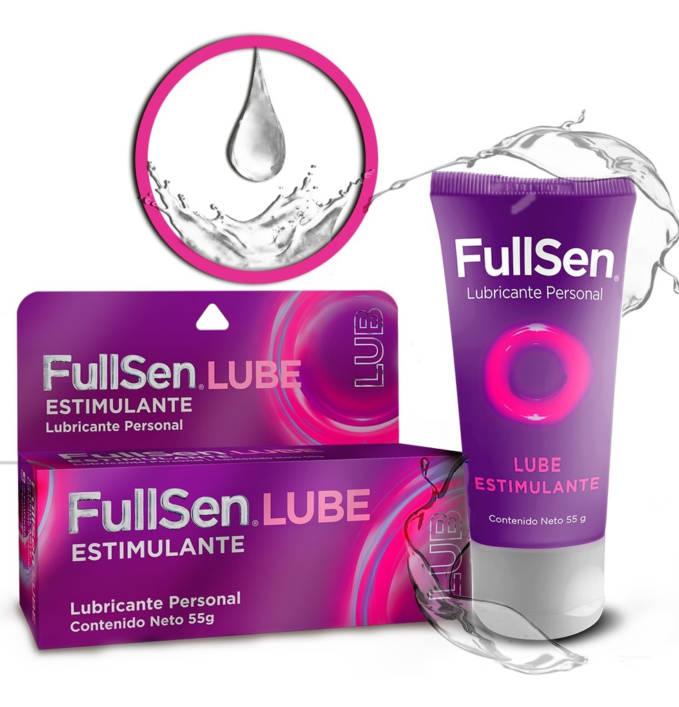 Fullsen Lube Estimulante Intimo Caja Con Tubo Con 55 Gr