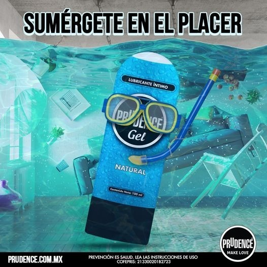 Lubricante Íntimo Prudence Gel Natural 100ml Base Agua