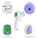 Aiqura Ad801 Termómetro Infrarrojo Digital Temperatura Medico Corporal Color Blanco