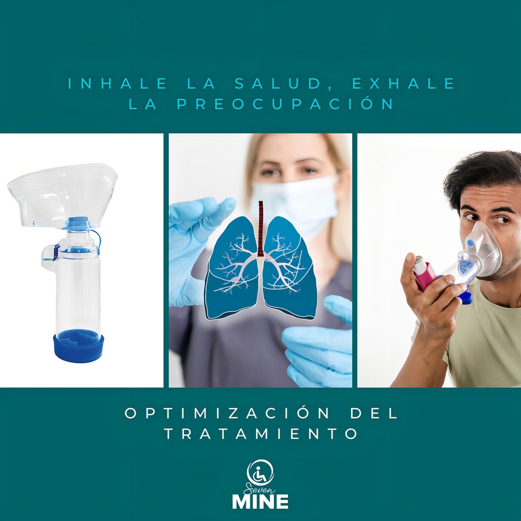 Aerocámara Para Adulto Espaciadora Con Válvula | Aerochamber