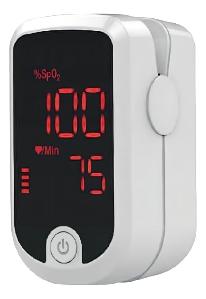 Oxímetro De Pulso Para Dedo Homecare Inh01 Blanco Dr.o2