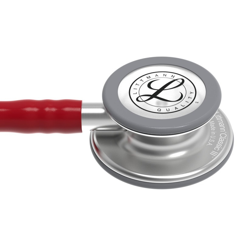 Estetoscopio 3m Littmann Classic Iii Vino 5627 Color Burdeo