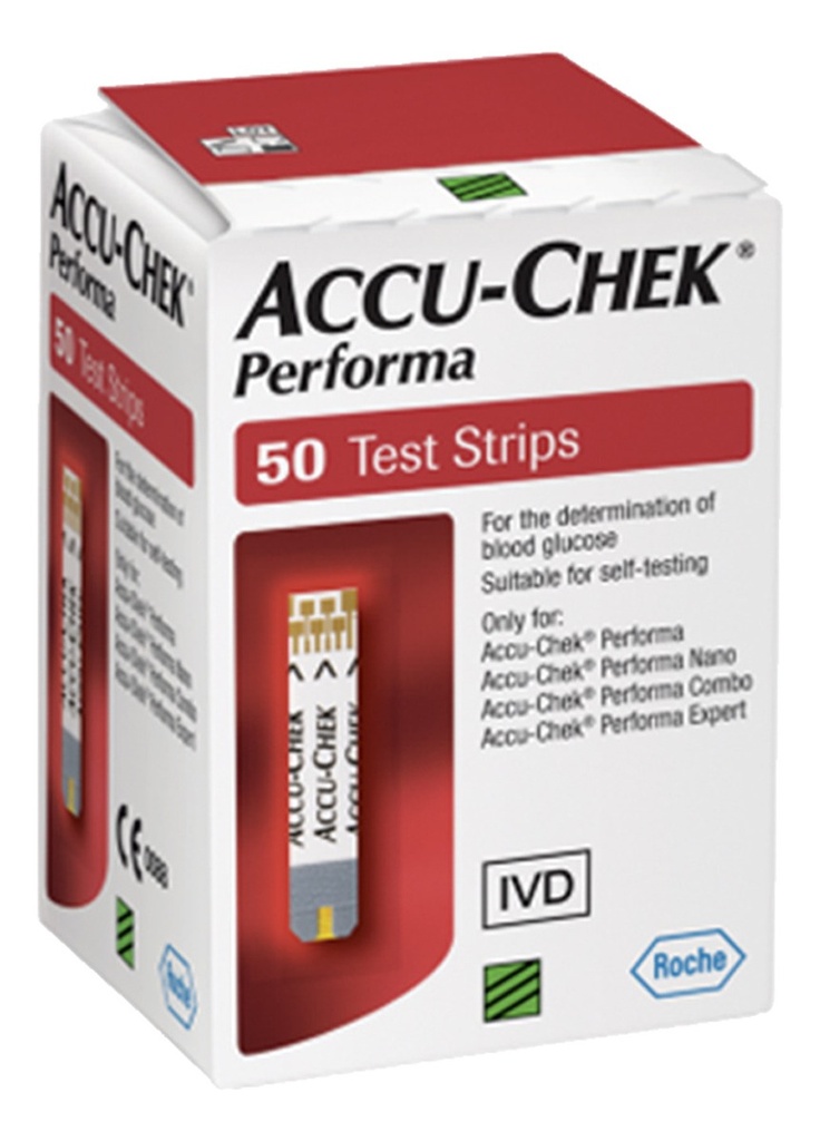 Accu Chek Performa 50 Tiras