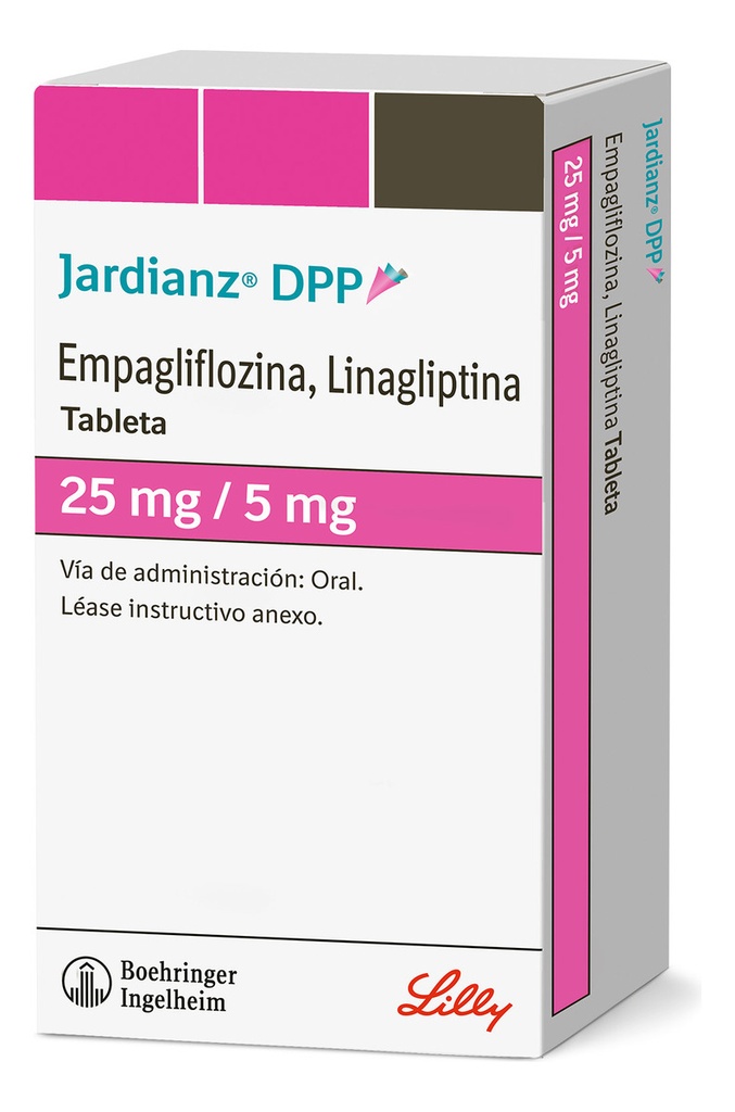 Jardianz Dpp Tableta 25 Mg/5 Mg 30 Tabletas