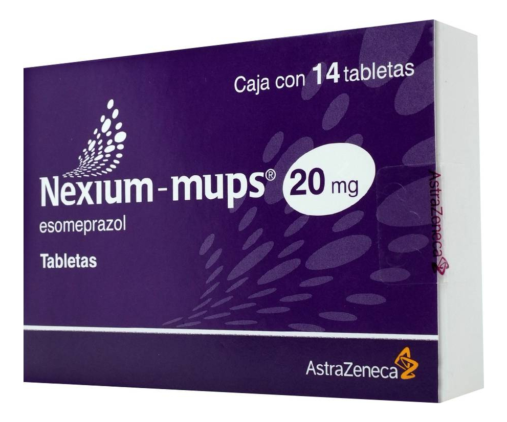 Nexium-mups Tabletas 20 Mg, 14 Tabletas
