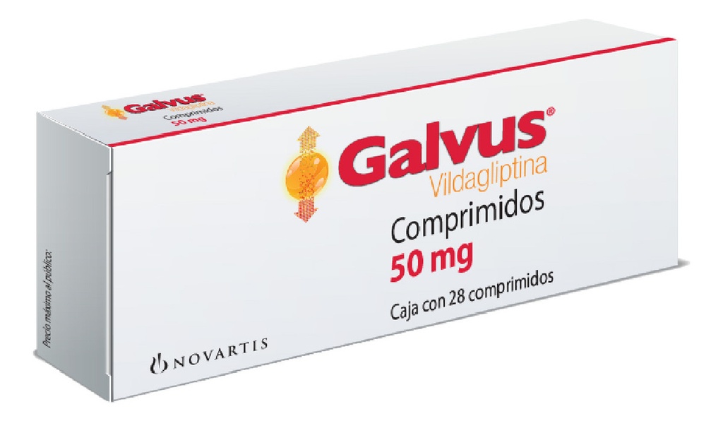 Galvus Comprimido 50 Mg, 28 Comprimidos