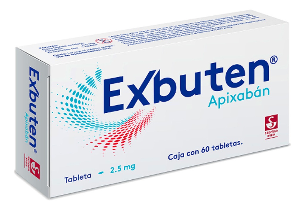 Exbuten Tableta 2,5 Mg, 60 Tabletas