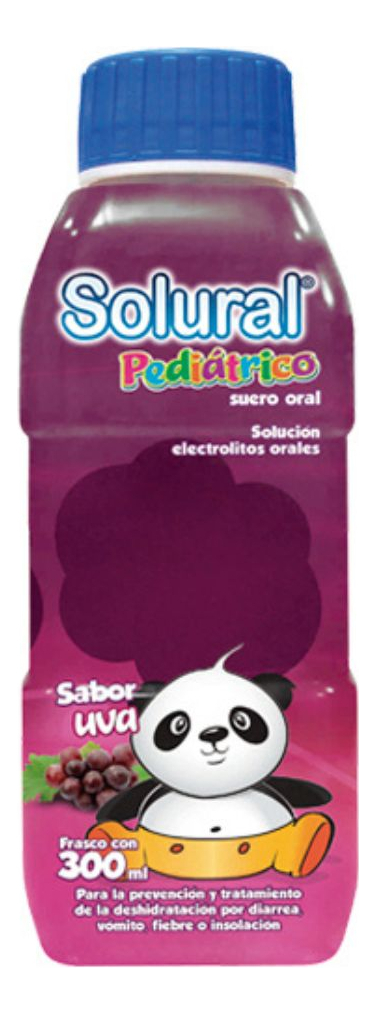 Solural Pediatrico Solución 1,35 G/0,26 G/0,29 G/0,135 G, 1 Frasco 300 Ml