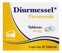 Diurmessel Tabletas 40 Mg, 20 Tabletas