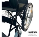 Silla De Ruedas Todo Terreno, Llantas Traseras 24 | Sc390 Co