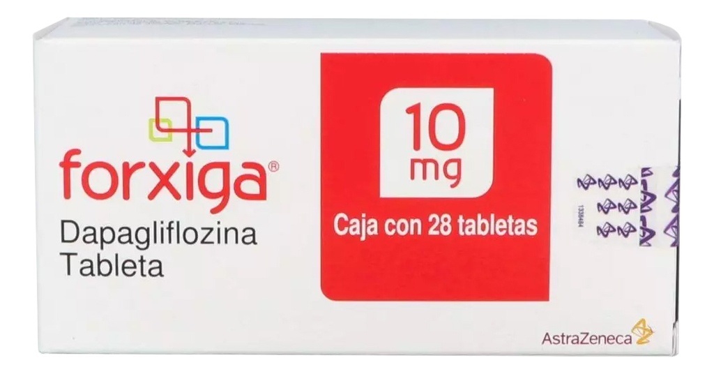 Forxiga Tableta 10 Mg, 28 Tabletas
