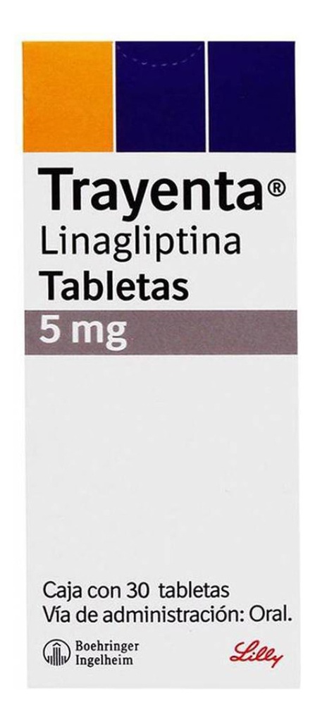 Trayenta 5mg Linagliptina Con 30 Tabletas Pack 3 Piezas
