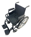 Silla De Ruedas Super Confort Sc-395 Negra 43 Cm