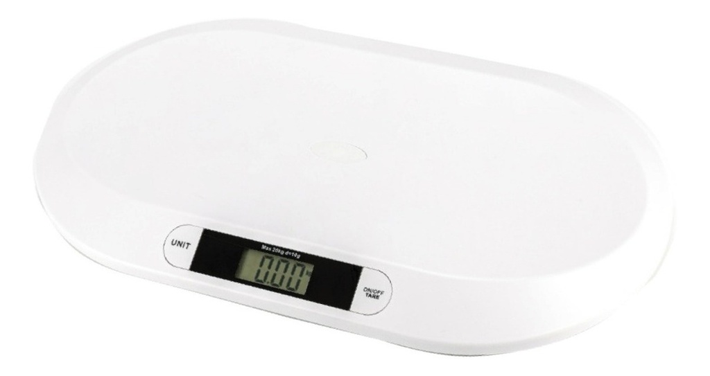 Bascula Digital Para Bebes Pediatrica Super Confort Color Bl