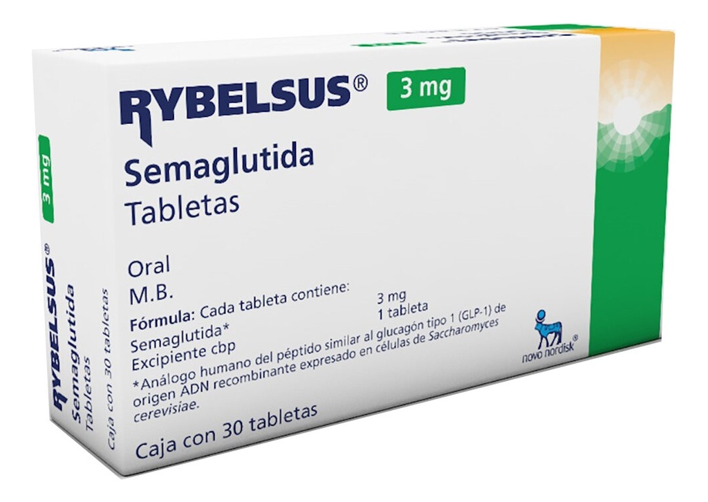 Rybelsus Tableta 3 Mg, 30 Tabletas