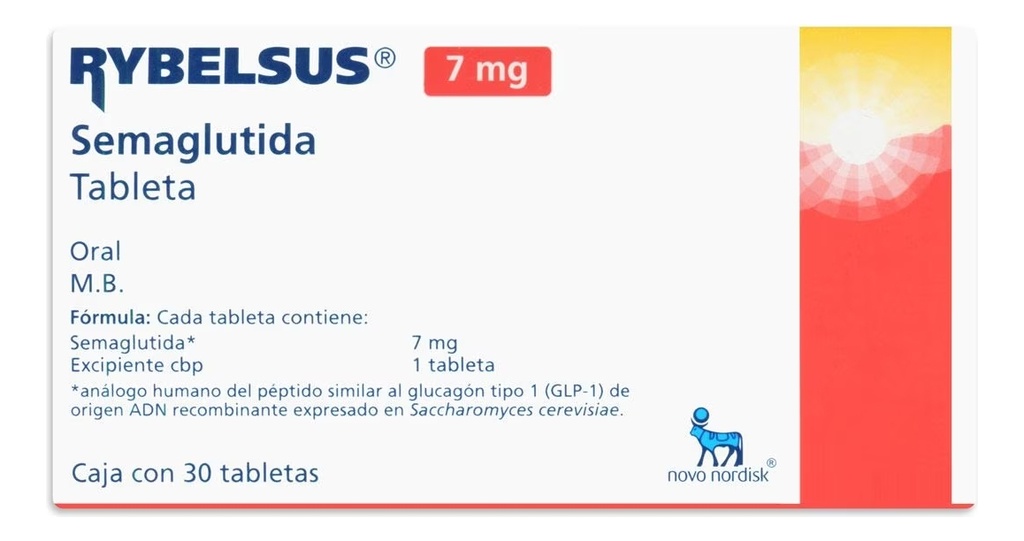 Rybelsus Tableta 7 Mg, 30 Tabletas