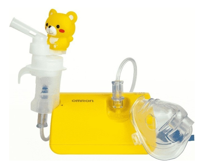 Nebulizador Omron Ne-c801kd Amarillo Compresor