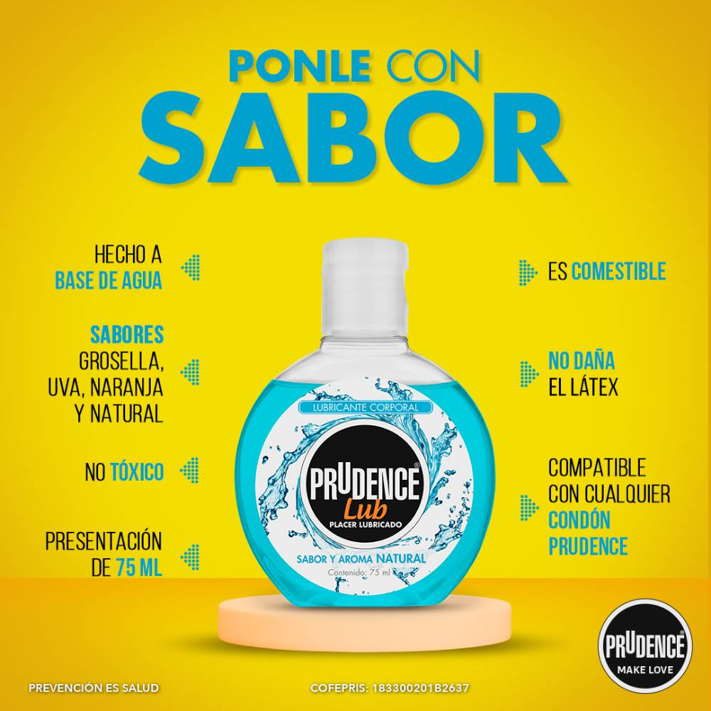 Lubricante Íntimo Prudence Natural 75ml