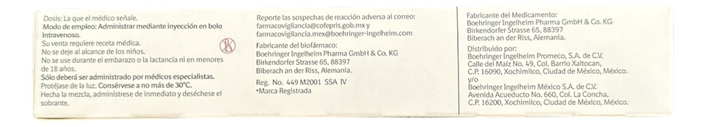 Metalyse 50mg Tenecteplasa S.i. Con 1 Ámpula