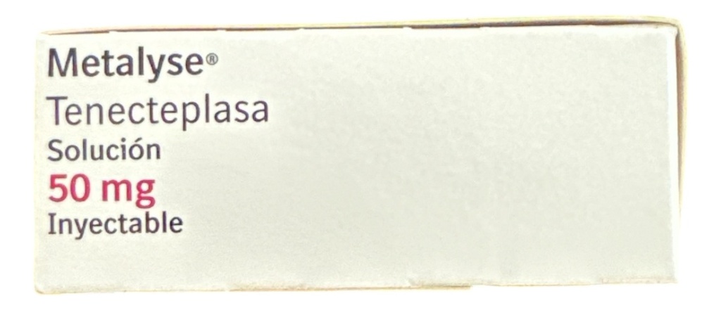 Metalyse 50mg Tenecteplasa S.i. Con 1 Ámpula