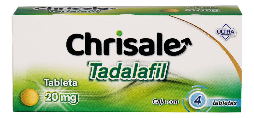 Chrisale Tableta 20 Mg, 4 Tabletas