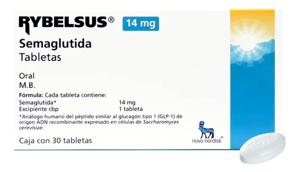 Rybelsus Tableta 14 Mg, 30 Tabletas
