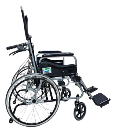 Silla De Ruedas Super Confort Ml-sc-380 Plegable Negra