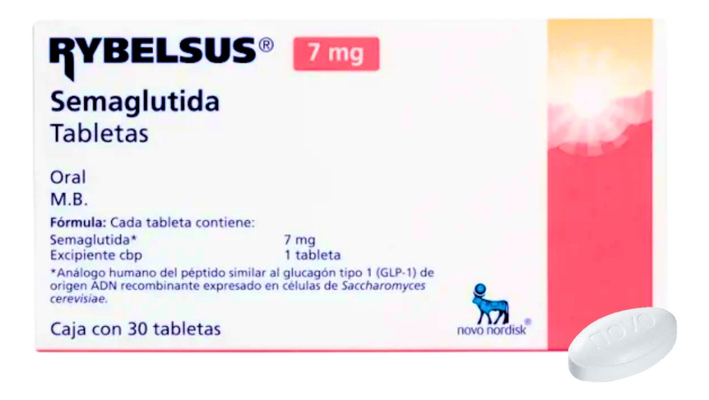 Rybelsus Tableta 7 Mg, 30 Tabletas