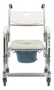 Silla Para Baño 3 En 1 Ducha Comodo Wc Ruedas Medical Ligera Descansapies