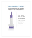 Lancetas Accu-chek Safe T Pro Plus Caja Con 200 Lancetas