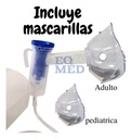 Nebulizador Silencioso Adulto Y Niños Con Accesorios Color Blanco