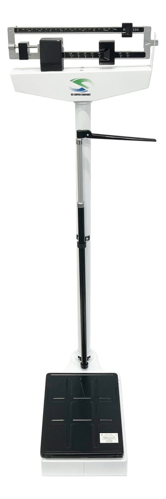 Báscula Con Estadimetro Soporta 200kg, Tallímetro 1.9 M