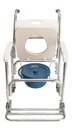 Silla Para Baño 3 En 1 Ducha Comodo Wc Ruedas Medical Ligera Descansapies