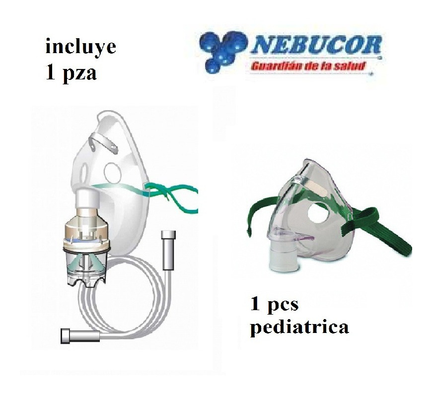 Nebulizador Nebucor P-103 Compresor Blanco Silencioso
