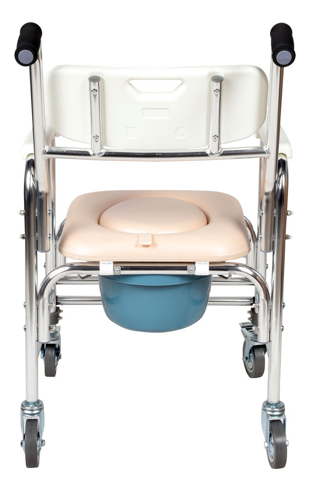 Silla Para Baño 3 En 1 Ducha Comodo Wc Ruedas Medical Ligera Descansapies