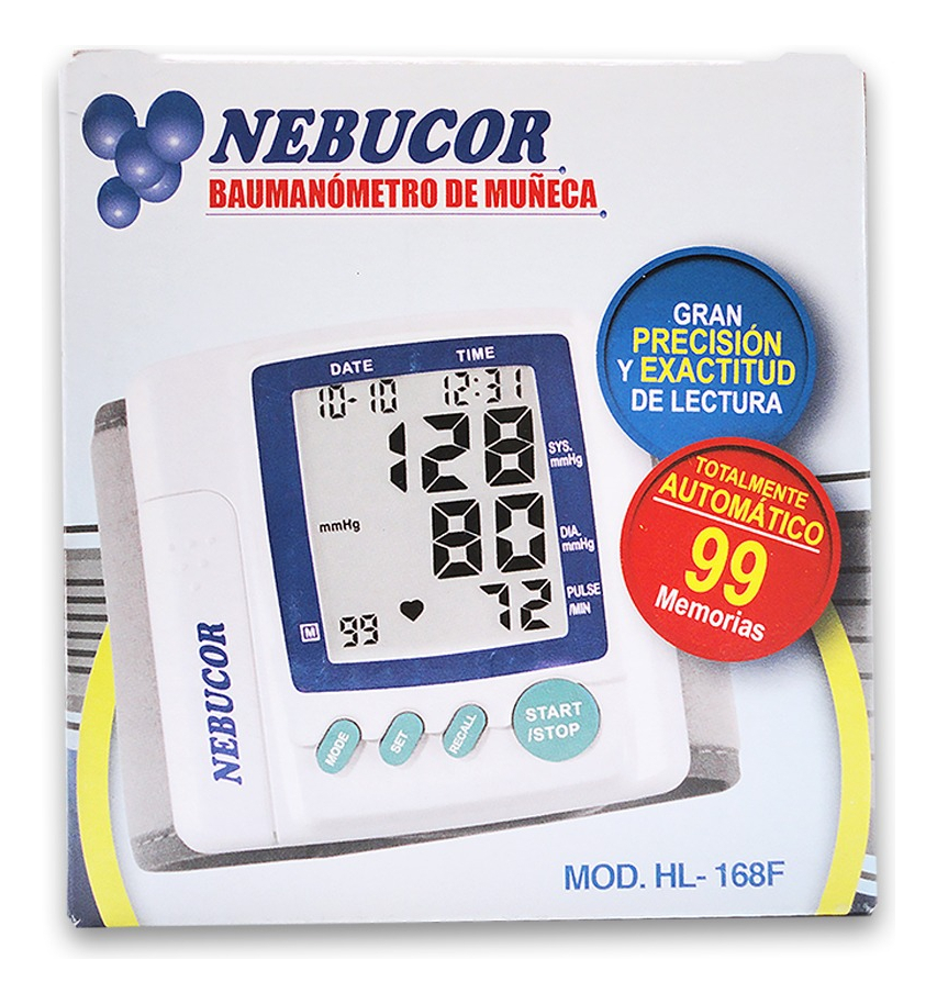 Nebucor Baumanómetro Digital Para Muñeca