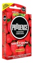 Condones De Látex Prudence Sabor Y Aroma Fresa 3 Condones